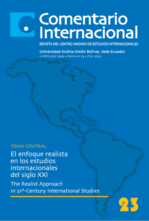 Comentario Internacional: Revista del Centro Andino de Estudios Internacionales