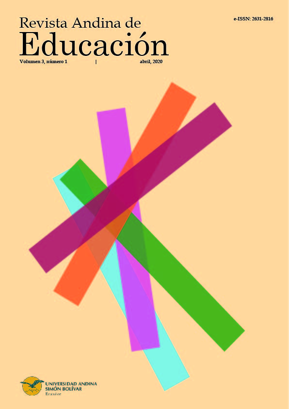 Revista Andina de Educación 3(1)